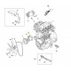 Suport fulie ventilator JCB 3CX cod 02/202962