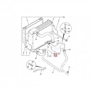 Vas expansiune cod 12814267 pentru JCB 2CX