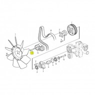 Surub intinzator curea VOLVO BL71 cod 20555065